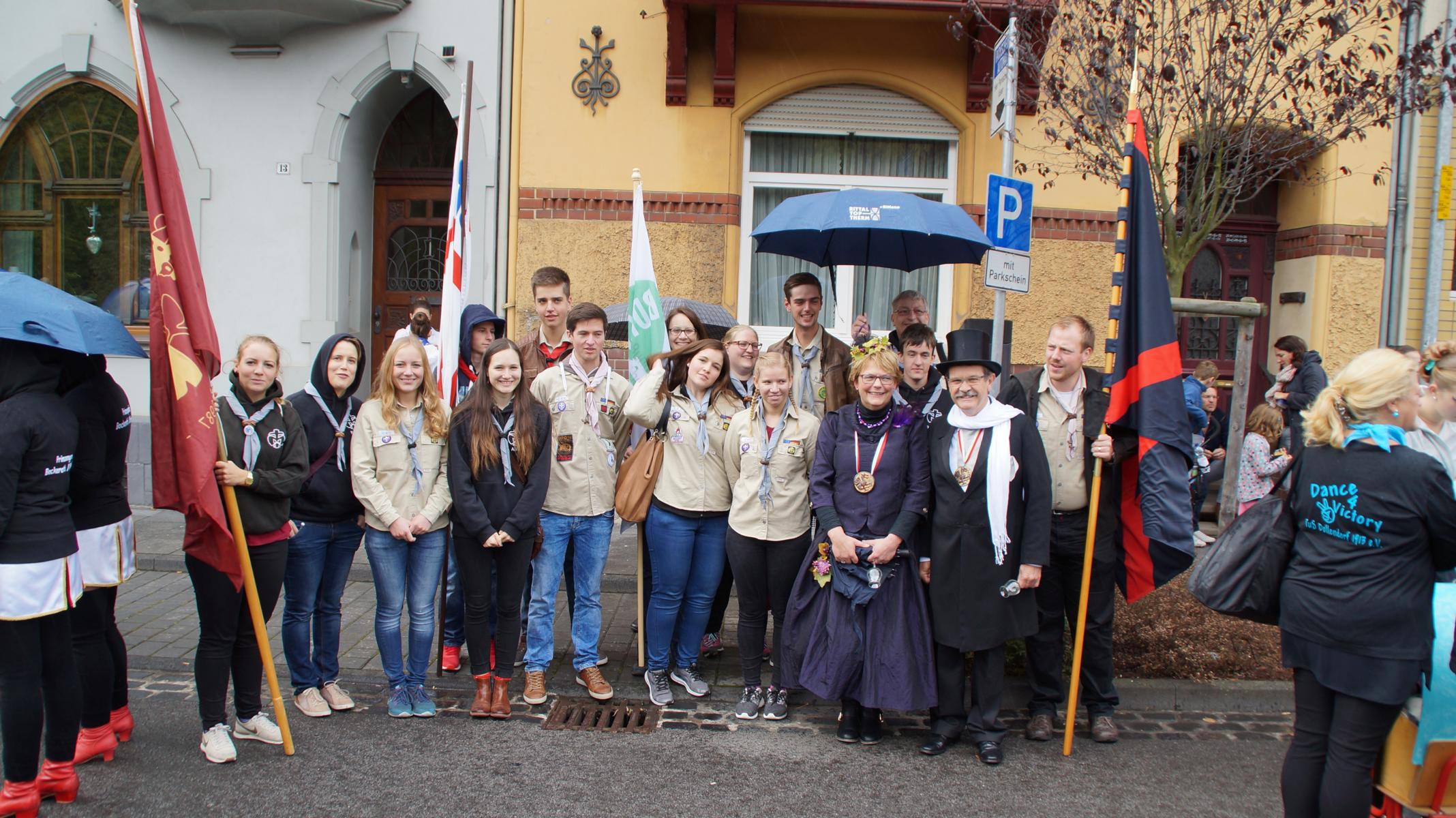 Pfadfinder beim Winzerfest 2016